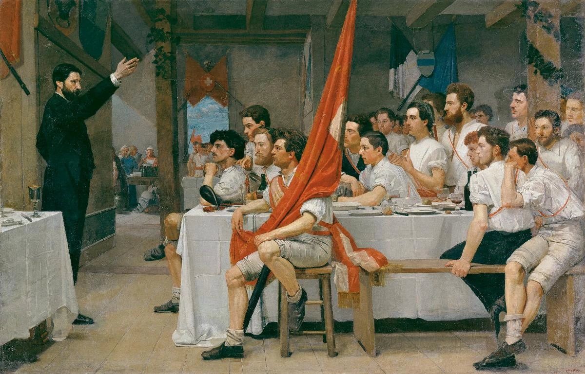Il banchetto della ginnastica, 1877 - Kunsthaus Zurigo